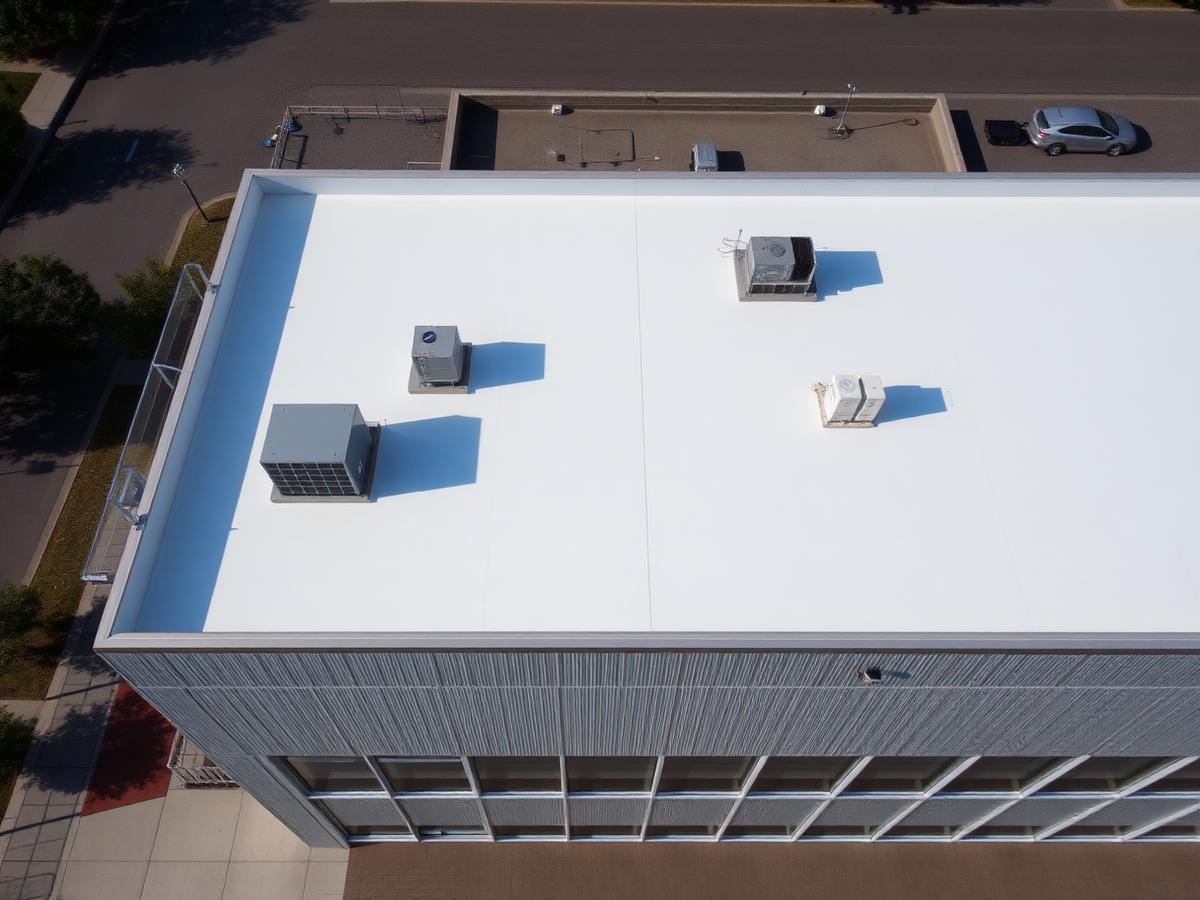 Flat Roof System Install